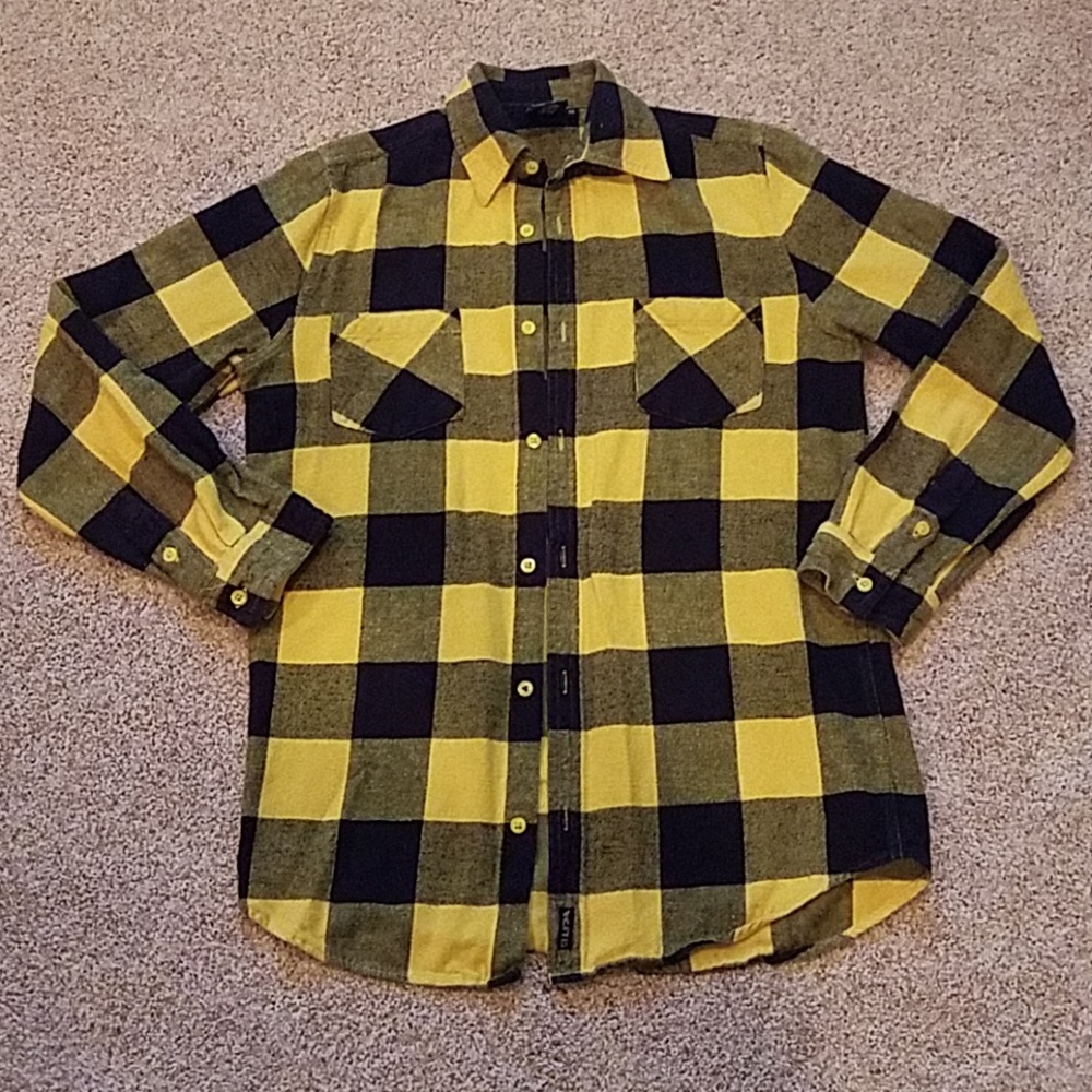 Black & Yellow Fannel